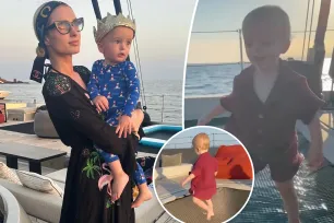 Paris Hilton defends not putting life jacket on 1-year-old son Phoenix while out at sea: ‘It’s a big boat’