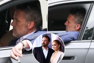 Ben Affleck looks tense at work amid Jennifer Lopez divorce, Kick Kennedy rumors