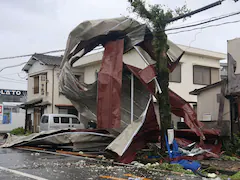 Powerful Typhoon Shanshan Slams Japan, Multiple Deaths Reported