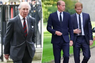 Feuding brothers Prince William, Prince Harry ‘kept their distance’ while ‘discreetly’ attending uncle’s funeral together