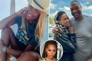 ‘RHOP’ alum Katie Rost cozies up to Monique Samuels’ ex-husband Chris in ‘messy’ photo: ‘I flirt hard’