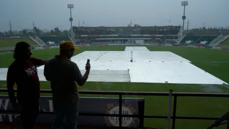 Pakistan vs Bangladesh: Heavy rain forces a washout before the toss on Day 1 of the 2nd Test at Rawalpindi