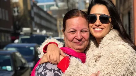 Anita Hassanandani tears up remembering alcoholic father, says she worked as a receptionist at Manoj Kumar’s office to fend for herself and her mother