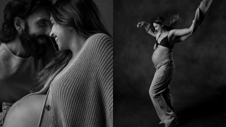 Deepika Padukone, Ranveer Singh share glimpses from pregnancy photoshoot ahead of due date