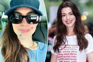 Anne Hathaway shows off her pimple patches in makeup-free selfie: ‘Stars, they’re just like us’