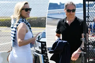 Reese Witherspoon arrives in NYC with German financier Oliver Haarmann after sparking dating rumors