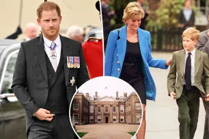 Prince Harry stayed at mom Princess Diana’s childhood home during UK visit for uncle’s funeral: report