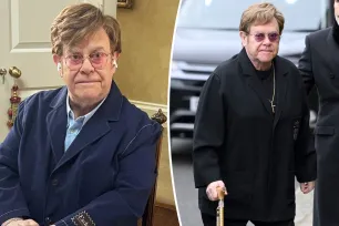 Elton John reveals ‘severe’ infection left him with limited vision in one eye