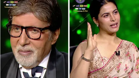 Manu Bhaker surprises Amitabh Bachchan as she recites his dialogue from Mohabbatein on KBC; fans ask, ‘When are you making your debut?’