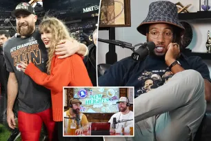 Ravens player razzes Travis Kelce — and credits Taylor Swift with ‘New Heights’ success — before NFL game