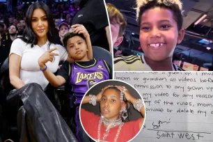 Kim Kardashian makes son Saint, 8, sign ‘extensive contract’ before starting YouTube channel: No personal info, videos of North, more