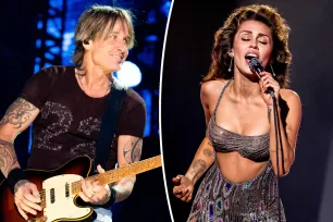 Keith Urban says Miley Cyrus ‘sounds like an ashtray’ in bizarre ‘compliment’