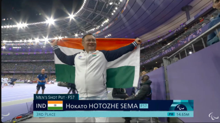 Paralympics: Who is Hokato Hotozhe Sema, India’s bronze medal winner in shot put F47 event