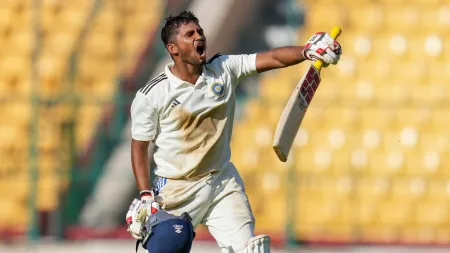 Musheer Khan falls 19 runs short of double century after weathering storm at Bengaluru in Duleep Trophy