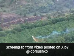 Video: Ukraine's 'Dragon Drone' Rains Molten Metal On Russian Positions