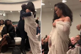 Rihanna appears to ignore former pal Naomi Campbell in viral video from New York Fashion Week