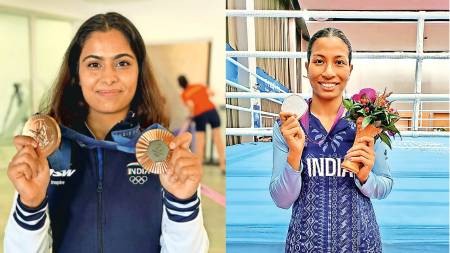 Olympians Manu, Lovlina are guests at Adda today