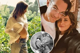 Ashley Tisdale gives birth to second baby with husband Christopher French