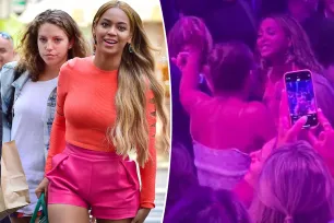 Beyoncé attends former assistant’s wedding with Jay-Z and Blue Ivy, dances to her own song