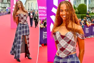 Malia Obama makes rare red carpet appearance in Vivienne Westwood to promote her directorial debut