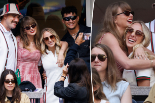 Brittany and Patrick Mahomes join Taylor Swift and Travis Kelce at US Open final in NYC