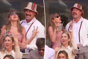 See Taylor Swift and Travis Kelce rock out to a love song during PDA-packed date at US Open