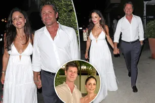 Bethenny Frankel holds hands with businessman Tom Villante after breakup from ex-fiancé Paul Bernon