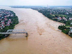 Video: Bridge Collapses In Typhoon-Hit Vietnam, Vehicles Plunge Into River