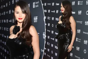 Selena Gomez goes Old Hollywood glam at ‘Emilia Perez’ TIFF premiere in sleek sequined gown