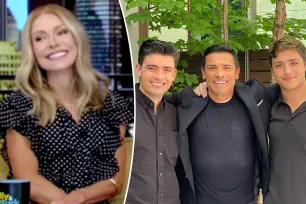 Kelly Ripa scolds Mark Consuelos for taking son on ‘playdate’ to Hooters: They came home ‘reeking of cigarette smoke’