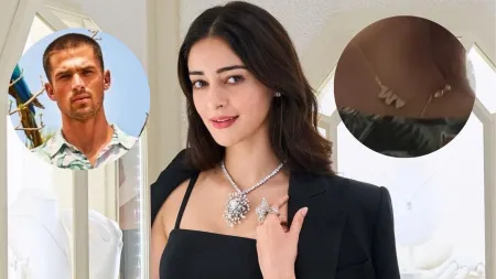 Ananya Panday flaunts ‘W’ pendant amid dating rumours with Walker Blanco. See photo