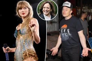 Elon Musk offers to give Taylor Swift a baby after ‘childless’ star endorses Kamala Harris for president