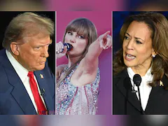 "She'll Pay For It": Trump After Taylor Swift Endorses Harris For President