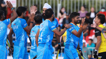 Asian Champions Trophy hockey: India toy with Malaysia in 8-1 thrashing for third straight win; Raj Kumar Pal scores three goals