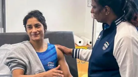 Vinesh Phogat: Congress politician slams IOA chief PT Usha for hospital bed picture, says legend ‘gave no support’