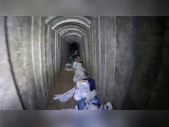 Israel Shares Video Of Cramped Tunnel Where Hostages Were Held And Killed