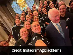 King Charles' Warm Hug With New Zealand Women's Rugby Team