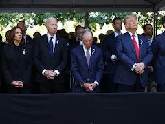 Hours After Fiery Debate, Trump And Kamala Harris Attend 9/11 Memorial