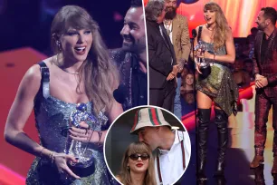 Taylor Swift thanks ‘magic’ Travis Kelce in 2024 MTV VMAs acceptance speech