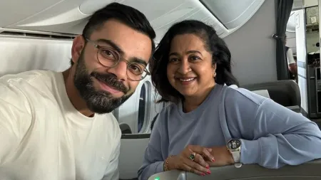 Radikaa Sarathkumar bumps into Virat Kohli in flight from London to Chennai: ‘A man who has the heart of millions’