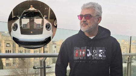 Ajith buys Porsche worth Rs 3.51 crore, Shalini says ‘He has got the car, the style, and my heart’