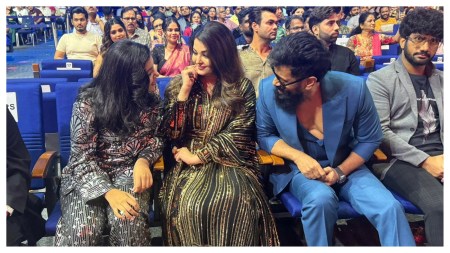 Aishwarya Rai, Aaradhya share a sweet moment with Vikram at SIIMA 2024; borrows camera from fan to click a selfie. Watch