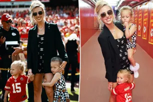 Brittany Mahomes sports head-to-toe Chanel at Chiefs vs. Bengals game