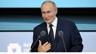 Putin encourages Russians to have sex at work amid falling birth rate