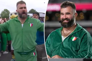 Jason Kelce dons ‘South Philly tuxedo’ for hilarious NFL ‘Monday Night Countdown’ introduction