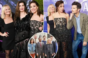 See the ‘Parks and Rec’ cast reunite at Aubrey Plaza and Kathryn Hahn’s ‘Agatha All Along’ premiere