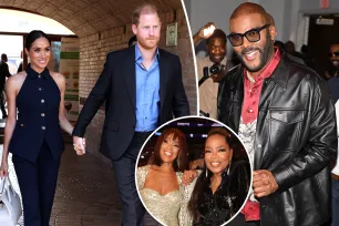 Prince Harry, Meghan Markle attend Tyler Perry’s star-studded birthday party with Oprah Winfrey, Gayle King