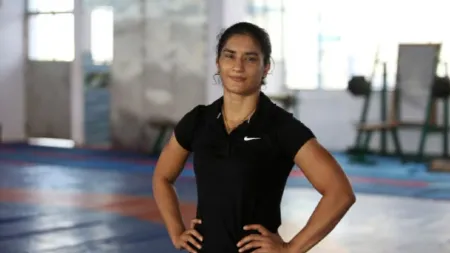 Wrestler-turned-politician Vinesh Phogat: ‘Brij Bhushan is surviving because of political power … we also have to be powerful’