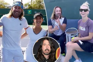 ‘Hot’ tennis coach who reportedly made Dave Grohl ‘jealous’ has been married for a year