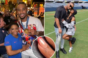 Simone Biles pays tribute to husband Jonathan Owens with tiny new tattoo